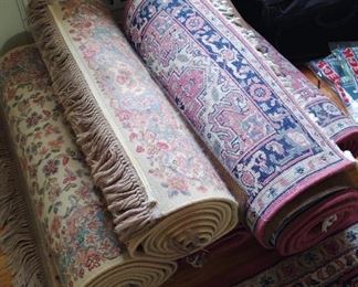 Lots of Assorted Rugs