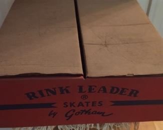 Vintage Ice Skates in Original Box