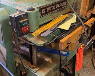 15" Auto Planer