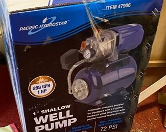 New Well Pump