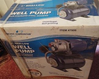 New Well Pump