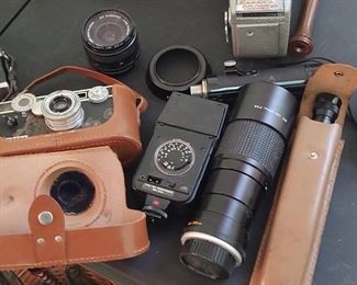 Lots Of Camera Equipment