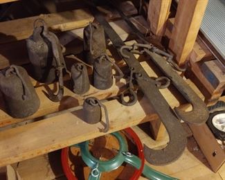 Antique Pea Scale set