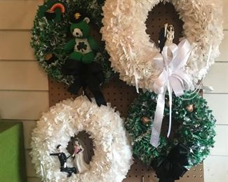 Handmade wreaths of all kinds