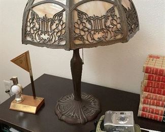 1920’s Bent Panel lamp.
