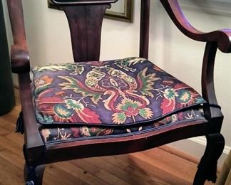 Lots of detail on chair