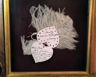 Miss America 1957 framed piece