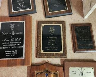 Lots of vintage awards