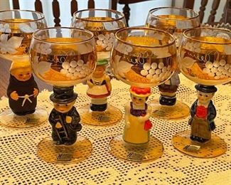 E&AB Echt Kristall Hummel Glasses