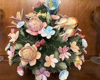 Capodimonte Floral Centerpiece