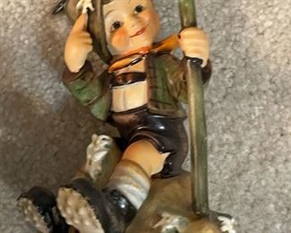 Hummel #315 Mountaineer Boy on Rock