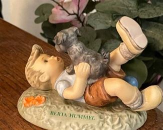 Hummel Berta BH4 "Pals" Boy with Dog