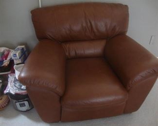 Chateau d'Ax leather chair