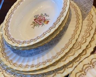 set for 12-Royal Worcester 'Cromwell"-serving pieces too
