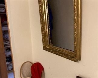 gesso antique mirror
