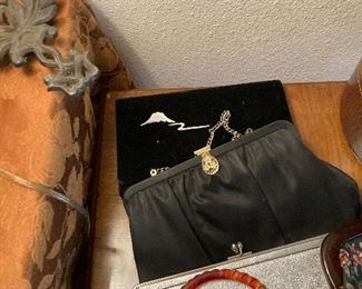 old beaded and evening purses