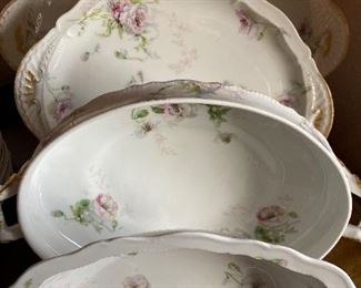all Haviland serving pieces