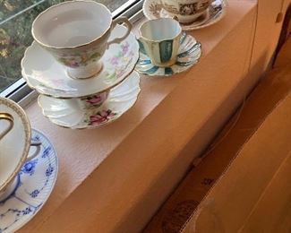 English china tea cups