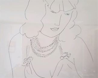 Henri Matisse “ Woman With a Hat”, signed & numbered lithograph  68/520