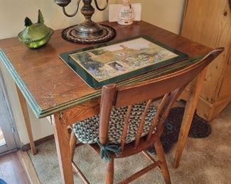 small antique table