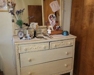antique french style dresser