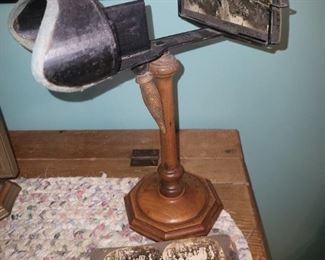 stereoscope on stand