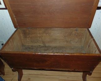 Antique primitive dough box