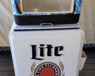 Bud Lite Ice Chest with window