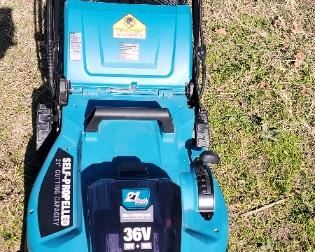 Electric Makita mower