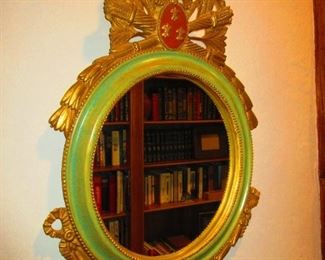 Empire Style Gilded Mirror