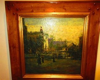 Impressionist Style Landscape, Oil on Canvas, Trevor Ames