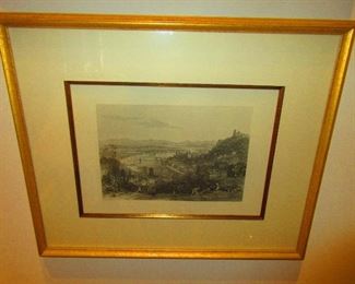 Antique 19th Century French Engraving