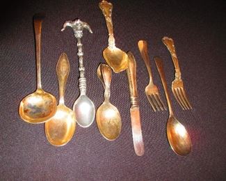 Sterling and Pewter Flatware