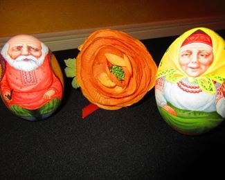 Russian Hand-Painted Collector's Eggs