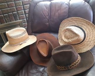 I can see Crocodile Dundee wearing at least two of these hats.  Feel free to try them on in front of the mirror while saying, "That's not a knife!"