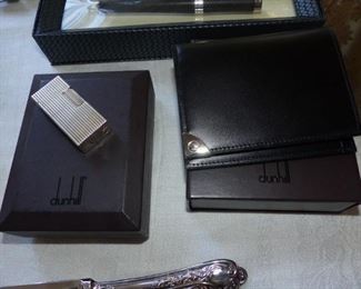 Dunhill lighter & wallet