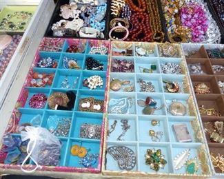 Semi-precious jewelry & costume jewelry