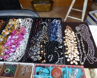 Semi-precious jewelry & costume jewelry