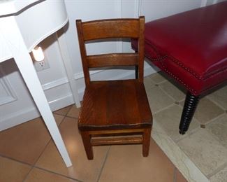 Antique child's chair