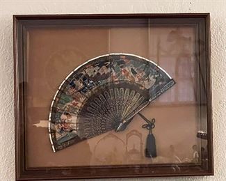 Framed fan