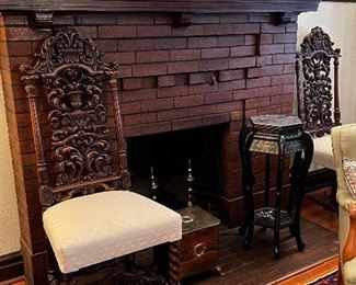 2 More Court chairs--that makes three