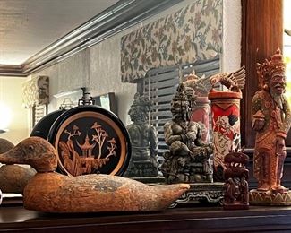 Decoys and figurines