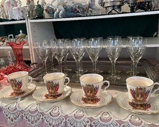 Set a four Queen Elizabeth coronation June 2, 1955