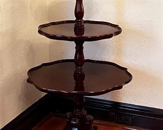 Three tiered table