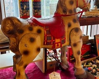 Superb MOBO riding horse with original tag