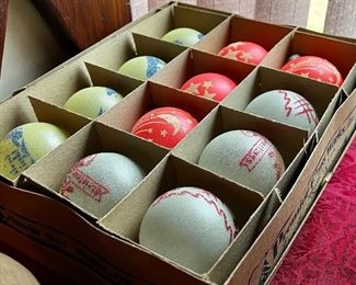 Vintage Christmas ornaments