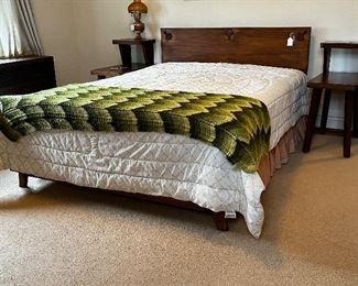 There are 4 upstairs bedrooms with assorted furniture and collectibles