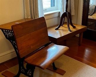Old school desk