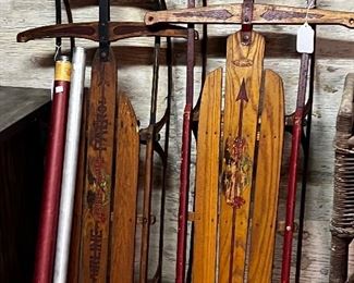 Vintage sleds