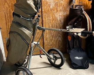 Great vintage golf cart set...Thanks for coming!